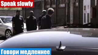 Очень легкий английский по фильмам, фраза: Говори медленнее